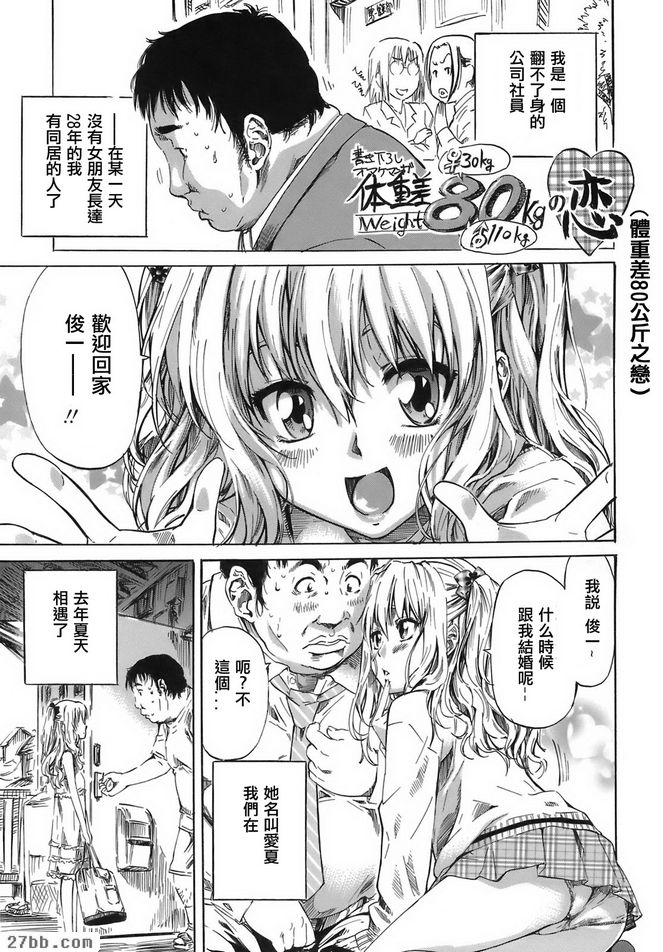 體重差80公斤之戀