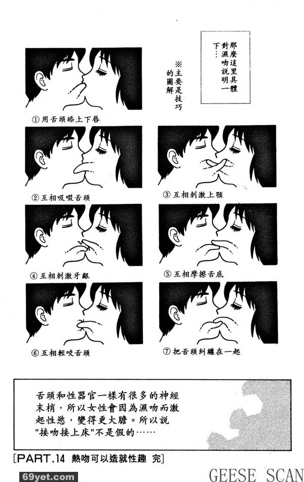 14：熱吻可以造就性趣