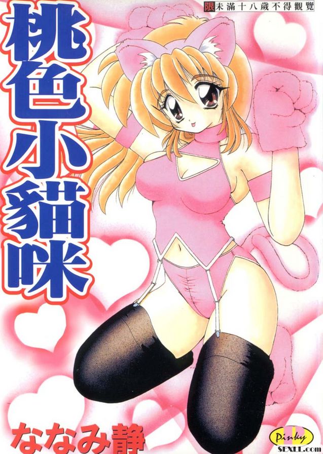 桃色小貓咪