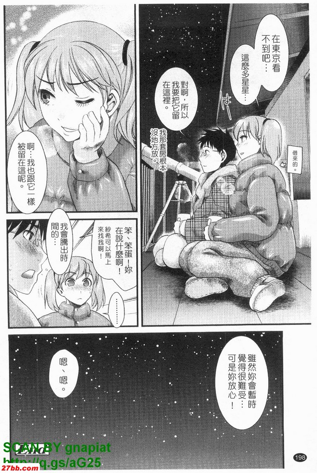 流星降下的夜裡...