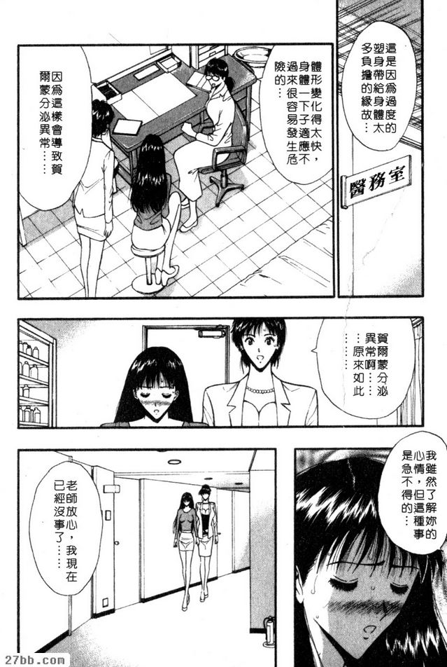 塑身之後判若同類菜菜美